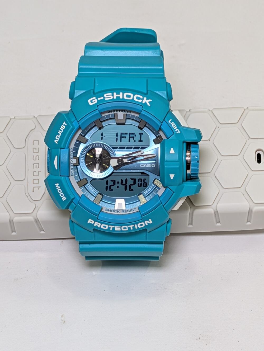 CASIO G-SHOCK GA-400A Wristwatch Watch Turquoise Aqua Green